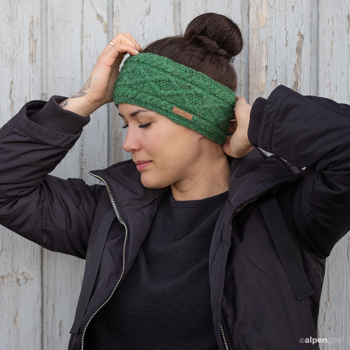 Stirnband Madita Tragebeispiel